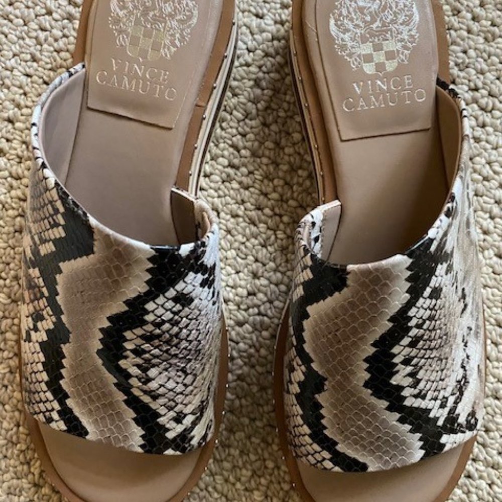 Vince Camuto Snakeskin Sandals